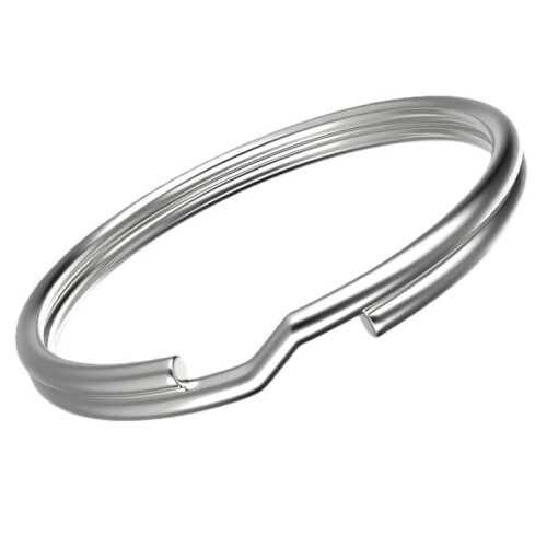 Fort Fasteners Split Key Ring 30mm NP Pack Of 50