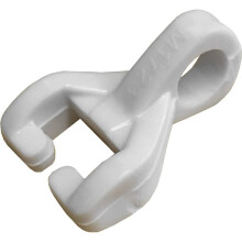 Fort Fasteners Curtain Rail Gliders To Fit Swish Twinglide Nylonglide Track White Mini 5 Gliders