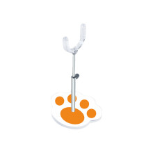 Creative Standing Base with Adjustable Height And Ergonomic Crotch For Dolls Orange