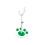 Creative Standing Base with Adjustable Height And Ergonomic Crotch For Dolls Green 1