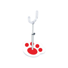 Professional Ball Joint Doll Display Holder With Telescopic Rod And Crotch Grip Red