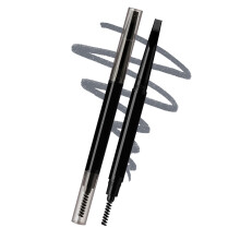 2 Function Makeup Tool Eyebrow Liner Pencil Simplifies Beauty Routine Dark Brown