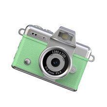 Rechargeable Expandable Camera Keychain Style for Special Occasions Green