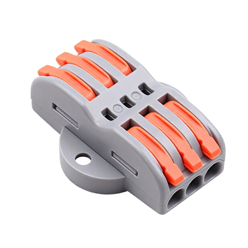 10Pcs Universal Splitter Wiring Cable Connector Plastic Quick Wire Connector 4 7755000554413