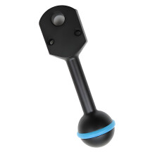 Aluminum Scubas Diving Camera Ball Head Adapter Camera Handle For Enhances Grip B