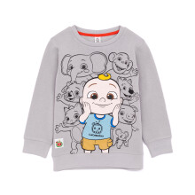 (2-3 Years) Cocomelon Sweatshirt (Unisex Kids Grey)