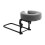 Home Massage Bed Headrest Featuring Washable Cover And Convenient Storage Gray 1