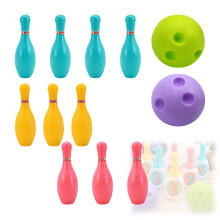 Kids Bowling Game Easy Assembly Bowling Set for Travel Home Play Bowling Toy M