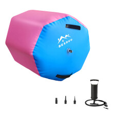 Professional Inflatable Gymnastics Pad For Somersaults And Tumbling Diameter 0.7 Height