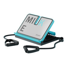 Slip Proof Rubber Stretching Board For Improved Stability During Workouts Lake blue