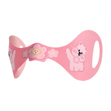 Kids Winter Windproof Face Cover Cartoon Designs Soft Fabric Face Mask Unisex Puppy fan