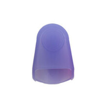 Universal Silicone Saxophone Clarinet Mouthpiece Cap for Soprano Tenors Purple S