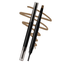 Long Wearing Eyebrow Pencil Resists Sweat And Oil For Active Lifestyle Use Gray