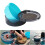 2 Separate Layers Baits Box For Outdoor Use Baits Tray Fine Workmanship Sky Blue 24cm 3