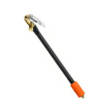 Standard Tire Valves Fine Thread Inflator Hose Adapter Air Pumps Hose Connector 50cm