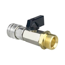 Heavy Duty 1/4 Inch Valves Metal Hose Connector For High Pressure Car Wash Systems 1