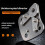 Innovative Continuous Plate Rock Climbing Safety Device for Climbing 10