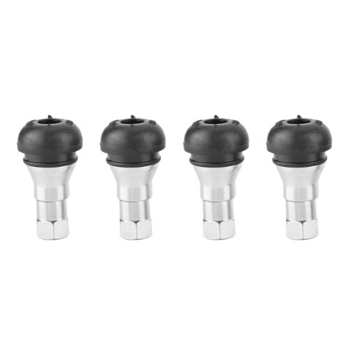 Universal Aluminium Alloy Valve Stem Caps 4 Pack