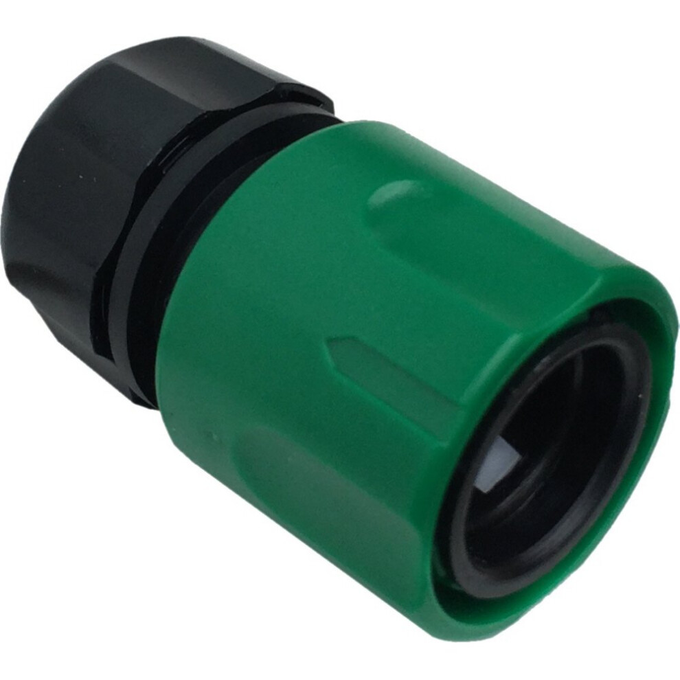 3/4'' Bsp Thread Water Butt Tap With Push On Fitting Pack Of 2 With 2 Bonus Snap-Fit Hose Connectors 5056040864367