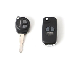 Auto Fern SchlüSsel Fob Ungeschnittene Shell Case SchlüSsel Bund für Jimny JB74 2019+