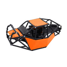 Light Weight Roll Cage For SCX10 Crawlers Body Cages Climbing Vehicle Sturdy Tangerine