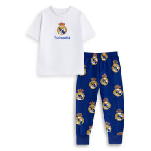 (2-3 Years) Real Madrid Short Sleeve Long Leg Pyjama Set (Boys Multicoloured)