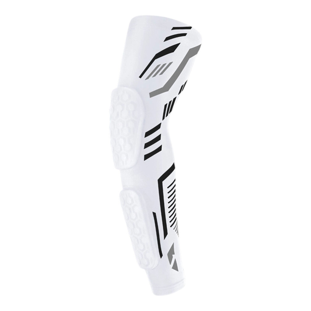 Multi Functional Sports Elbow Cover Offering Optimaled Stability During Workouts White XXL