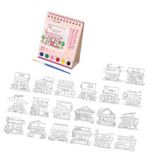 Children Art Drawing Pad Includes Paint and Brush for Artists Kids Painting shop