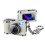 Multifunctional Camera Key Rings with Shoot Feature Portable for Fun Times White 1