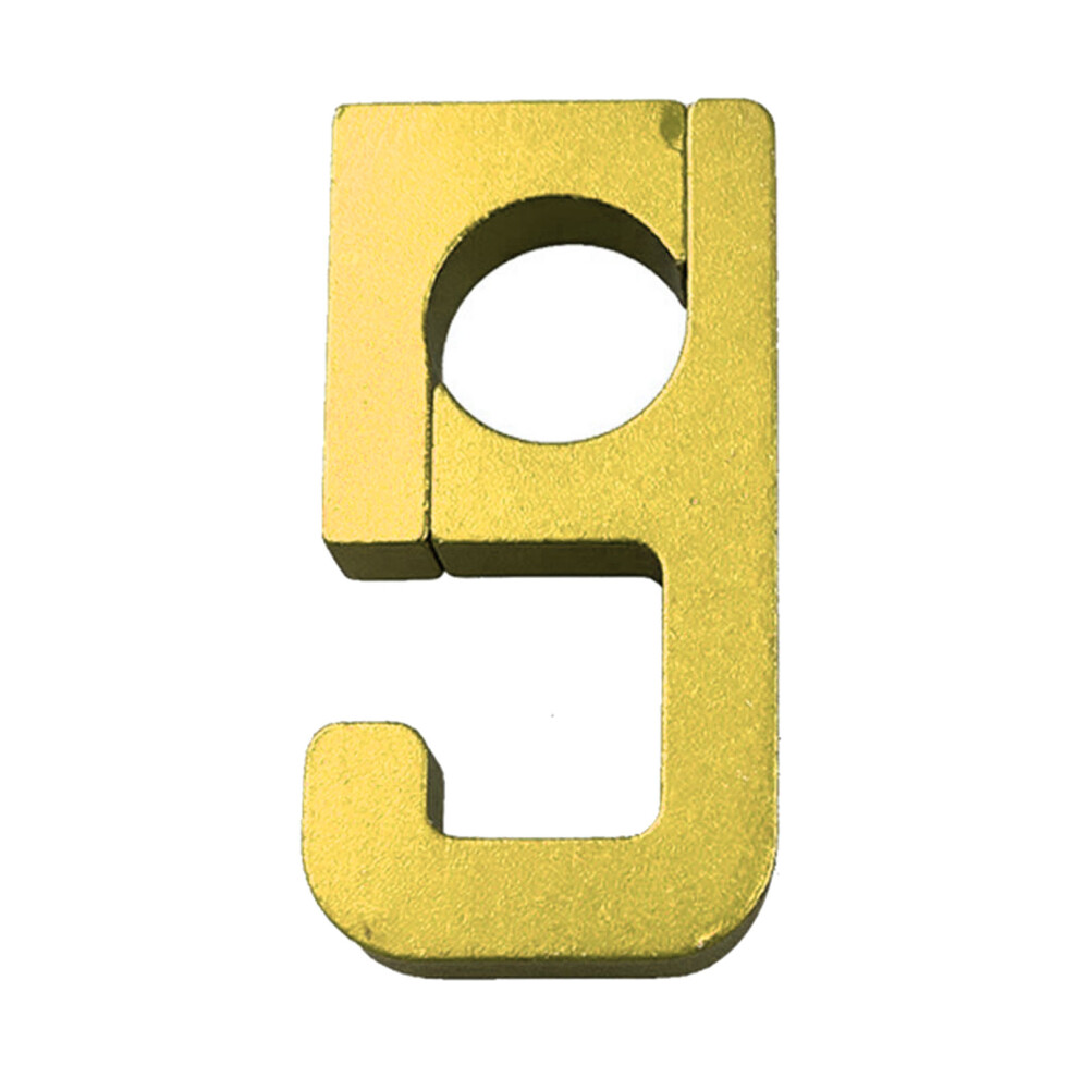 Aluminum Motorcycle Handlebar Storage Hook Scooter Luggage Bag Hanger Universal Gold 7754004740150