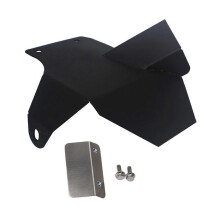 (Black) Motorcycle Heat Insulation Cover Motorcycle Insulation Guard Metal Heat Insulation Cover fitting for ADV790R 890S Orange