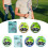 High Elastic Nylon Badminton Racket String 10m Training Nylon String Line Colorful 5