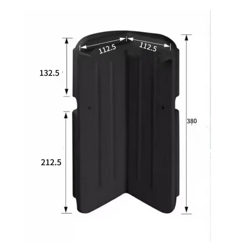 Permanent Vessel Dock Guard UV Resistant Against Effect Ribbed Plan Easy Style3 2