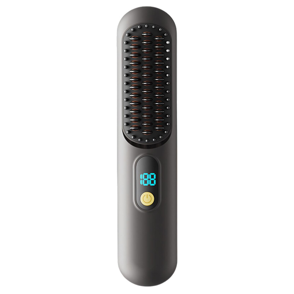 Ionic Conditioning Heated Styling Comb Rechargeable Portable Frizz Control