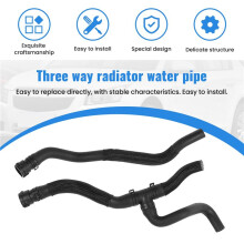 Set van 2 RADIATOR Drieweg Waterleiding Inlaat- en Uitlaatslang voor 10-15 Cruze 95390887 95390883 9075007 9075008