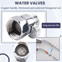 Qualité Douche une Main et Bidet Contrôle Du DéBit Valve Salle de Bains en Laiton Interrupteur Valve Toilette Bidet Robinet Accessoires
