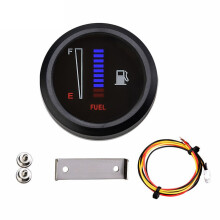 Universal Fuel Level Indicator For 12V Automotive Motorcycle LED Display Gauge