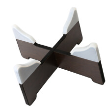 Wooden Tongue Drum Stand Display Rack Provides Stability For Musical Performances rosewood