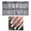 French Style Artificial Nail 150pcs Practical ABS Material Easy To Apply And Shape 7