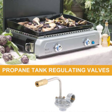Adjustable Propanes Tanks Regulator for Outdoor Grilling Tables Control Valves Barbecue Equipment Replacement Parts