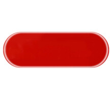 ABS Armrest Panel Cover Adhesive Install Scratch Resistant Storage Box Lid Cap Vibrant red