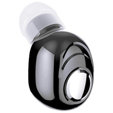 (Black) Earphone BLE5.0 Noise Reduction Single Ear Hook Sports Headsets Waterproof Earbud for Workouts Running Driving White