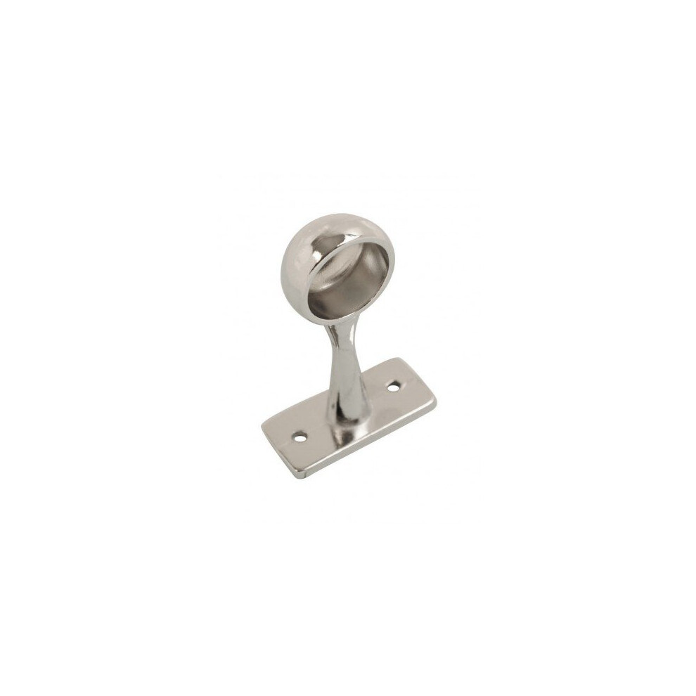 Fort Fasteners Wardrobe Rail End 19Mm Cp Pack Of 1 5057670024589