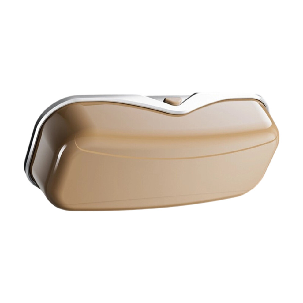 Abs Auto Sun Visors Organizers Not Scratch Designs Sunglass Case For Eyewear Gif Khaki 7754004769052