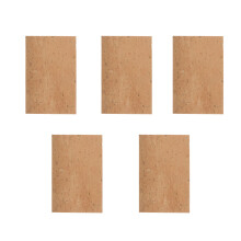 5 Pack Natural Cork Saxophone Accessories for Better Tone and Easy Installation Treble