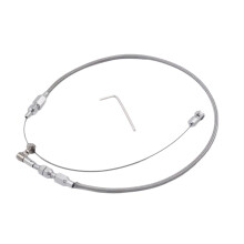 24in Replacement Braided Accelerator Throttle Cable Stainless Throttle Cable