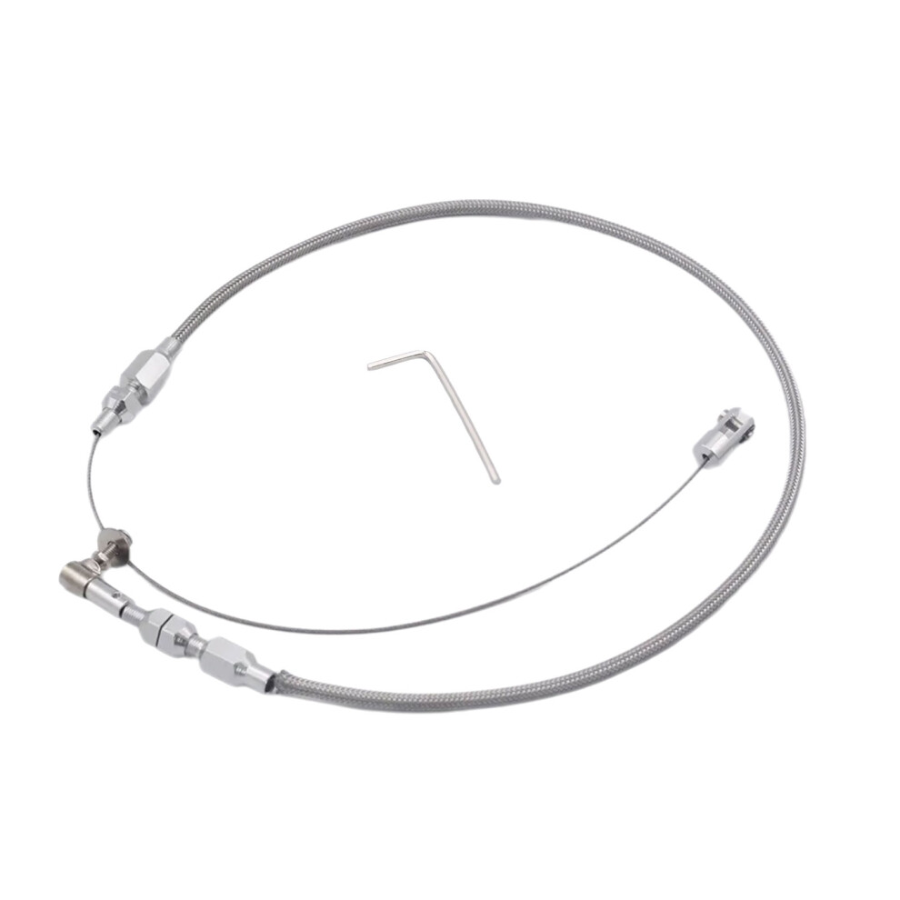 24In Replacement Braided Accelerator Throttle Cable Stainless Throttle Cable 7754004760592