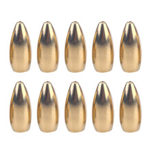 Professional Fishing Sinkers Bean Smooth Hole Elegant Copper Fishing Beads 12g