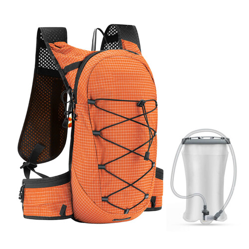 Running Packable Hydrations Pack Water Backpack Water Bladder Bag for Cycling Orange