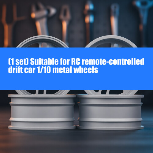 Remote Control Vehicle Wheel Hubs With Enhanced Grip Design for 1/10 Scale Use Blue 1